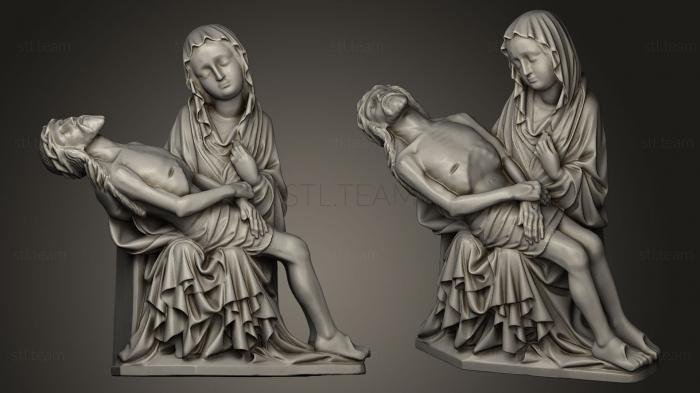 Статуи античные и исторические Pieta simplified